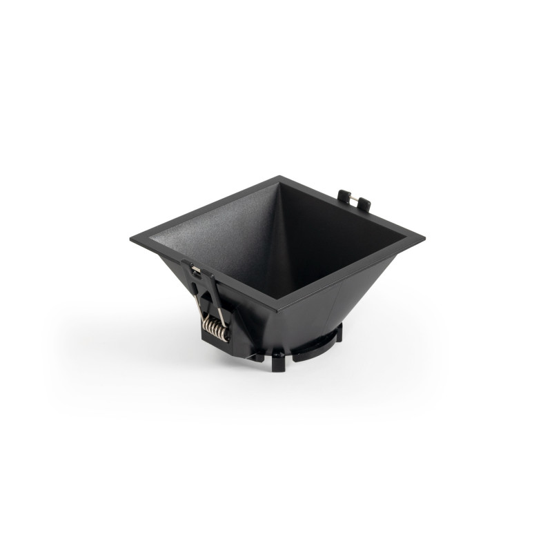 Square recessed downlight ring - Low UGR - Cutout 85 x 85mm