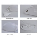 LED wall light for FURNITURE white color 3W 230V