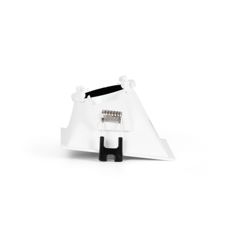 Asymmetrical square recessed downlight ring - Low UGR - Cutout 85 x 85mm
