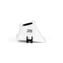 Asymmetrical square recessed downlight ring - Low UGR - Cutout 85 x 85mm
