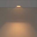 Asymmetrical square recessed downlight ring - Low UGR - Cutout 85 x 85mm