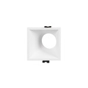 Asymmetrical square recessed downlight ring - Low UGR - Cutout 85 x 85mm
