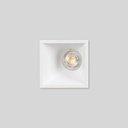 Asymmetrical square recessed downlight ring - Low UGR - Cutout 85 x 85mm