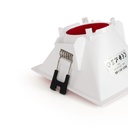 Asymmetrical square recessed downlight ring - Low UGR - Cutout 85 x 85mm