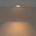 Asymmetrical square recessed downlight ring - Low UGR - Cutout 85 x 85mm
