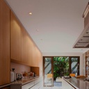 Asymmetrical square recessed downlight ring - Low UGR - Cutout 85 x 85mm