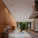 Asymmetrical square recessed downlight ring - Low UGR - Cutout 85 x 85mm