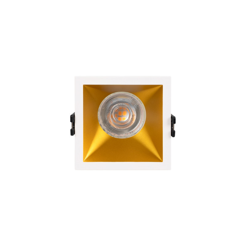 Square recessed downlight ring - Low UGR - Cutout 75 x 75mm