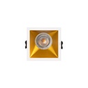 Square recessed downlight ring - Low UGR - Cutout 75 x 75mm