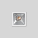 Square recessed downlight ring - Low UGR - Cutout 75 x 75mm