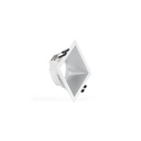 Square recessed downlight ring - Low UGR - Cutout 75 x 75mm