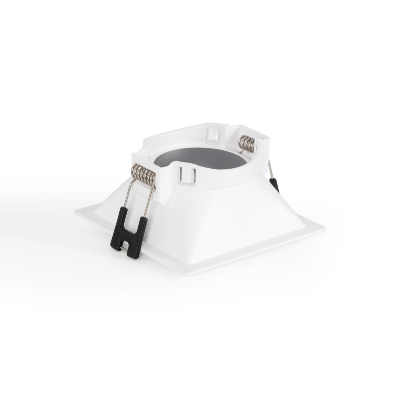 Square recessed downlight ring - Low UGR - Cutout 75 x 75mm