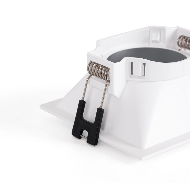 Square recessed downlight ring - Low UGR - Cutout 75 x 75mm