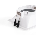 Square recessed downlight ring - Low UGR - Cutout 75 x 75mm