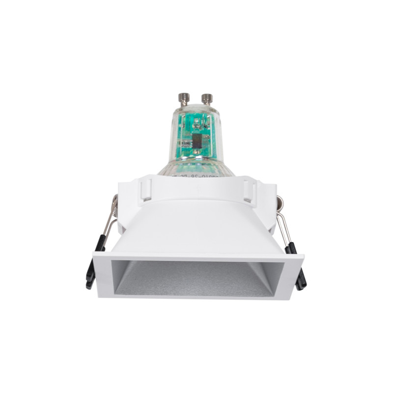 Square recessed downlight ring - Low UGR - Cutout 75 x 75mm
