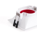 Square recessed downlight ring - Low UGR - Cutout 75 x 75mm