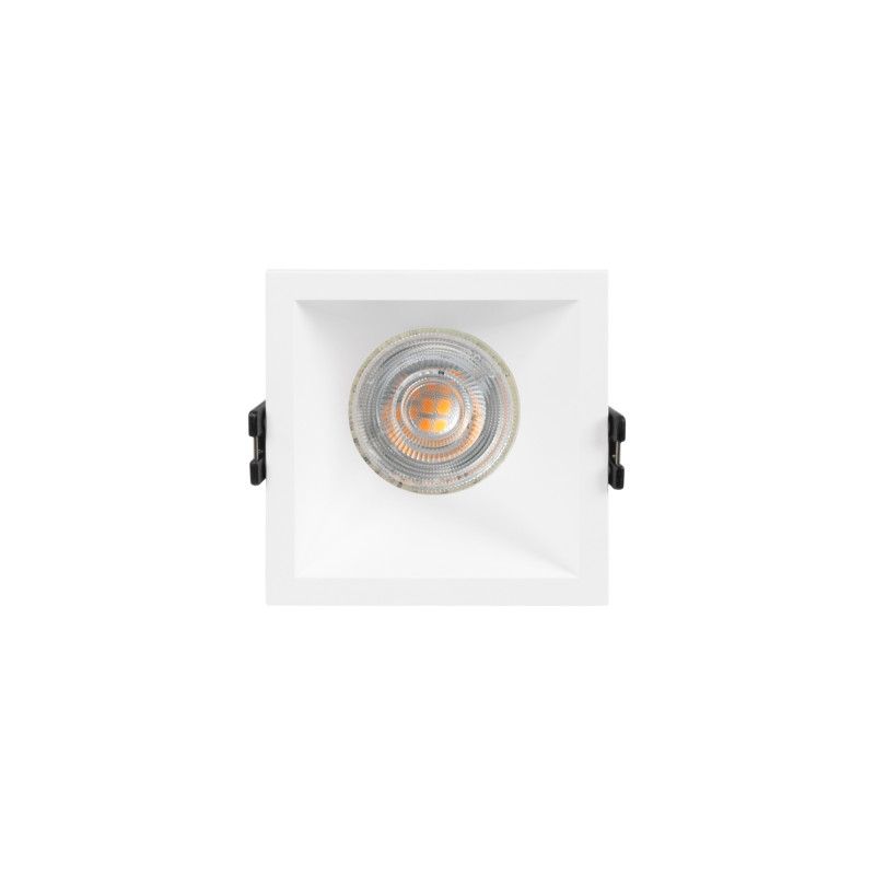 Square recessed downlight ring - Low UGR - Cutout 75 x 75mm