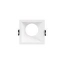 Square recessed downlight ring - Low UGR - Cutout 75 x 75mm