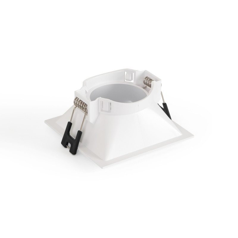 Square recessed downlight ring - Low UGR - Cutout 75 x 75mm