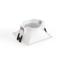 Square recessed downlight ring - Low UGR - Cutout 75 x 75mm