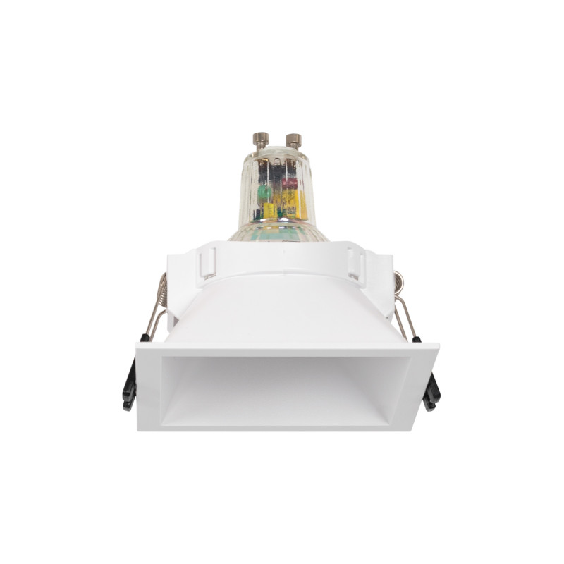 Square recessed downlight ring - Low UGR - Cutout 75 x 75mm