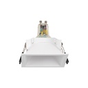 Square recessed downlight ring - Low UGR - Cutout 75 x 75mm
