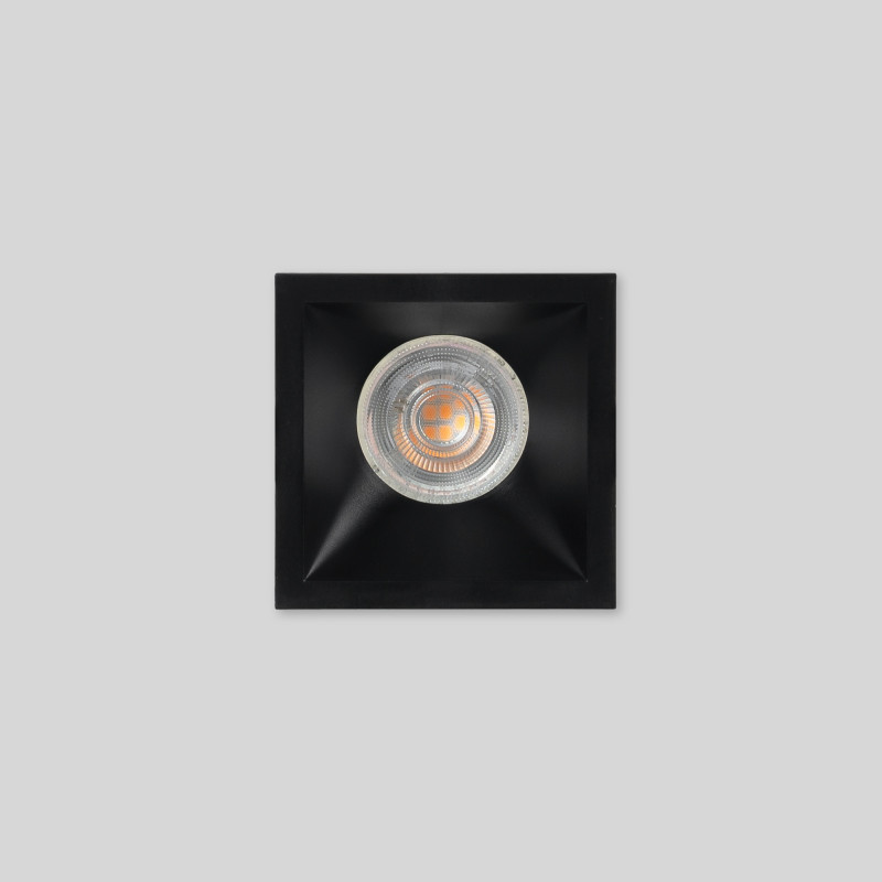 Square recessed downlight ring - Low UGR - Cutout 75 x 75mm