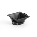 Square recessed downlight ring - Low UGR - Cutout 75 x 75mm