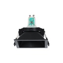 Square recessed downlight ring - Low UGR - Cutout 75 x 75mm