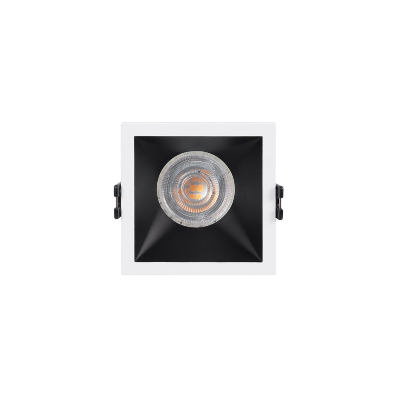 Square recessed downlight ring - Low UGR - Cutout 75 x 75mm
