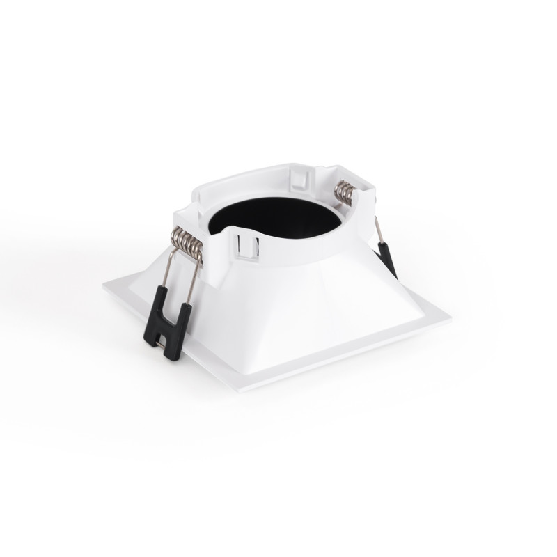 Square recessed downlight ring - Low UGR - Cutout 75 x 75mm