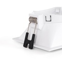 Square recessed downlight ring - Low UGR - Cutout 75 x 75mm