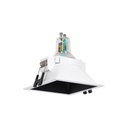 Square recessed downlight ring - Low UGR - Cutout 75 x 75mm