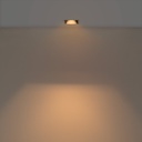Asymmetrical square recessed downlight ring - Low UGR - Cutout 75x75mm
