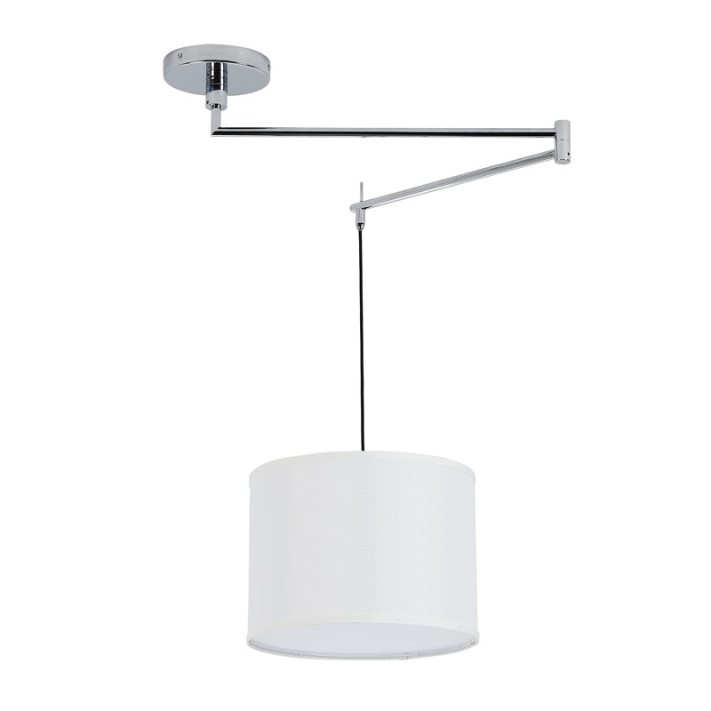 Neck" Articulated Ceiling Pendant Light E27 with Swivel Arm