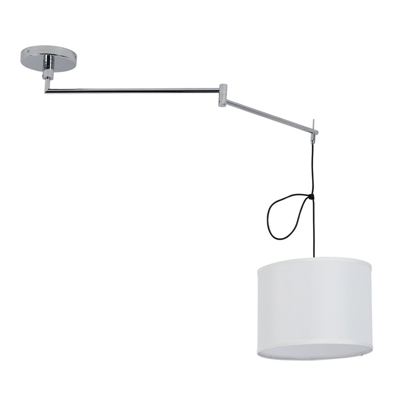 Neck" Articulated Ceiling Pendant Light E27 with Swivel Arm