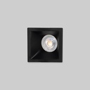 Asymmetrical square recessed downlight ring - Low UGR - Cutout 75x75mm