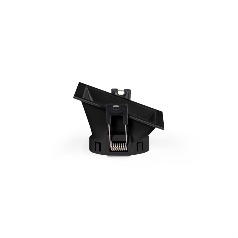 Asymmetrical square recessed downlight ring - Low UGR - Cutout 75x75mm