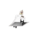 Asymmetrical square recessed downlight ring - Low UGR - Cutout 75x75mm