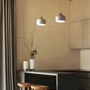 Nordic pendant lamp "Hollies" - Metal - E27
