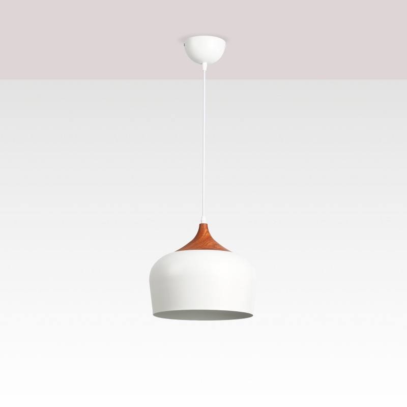 Nordic pendant lamp "Hollies" - Metal - E27