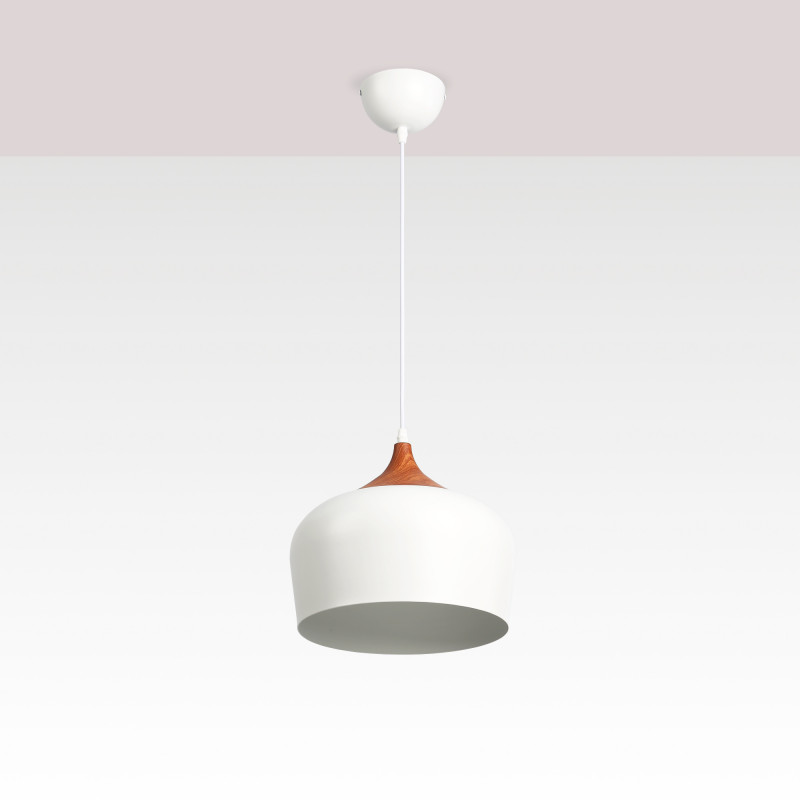 Nordic pendant lamp "Hollies" - Metal - E27