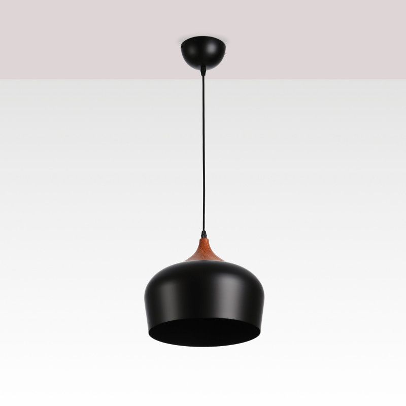 Nordic pendant lamp "Hollies" - Metal - E27