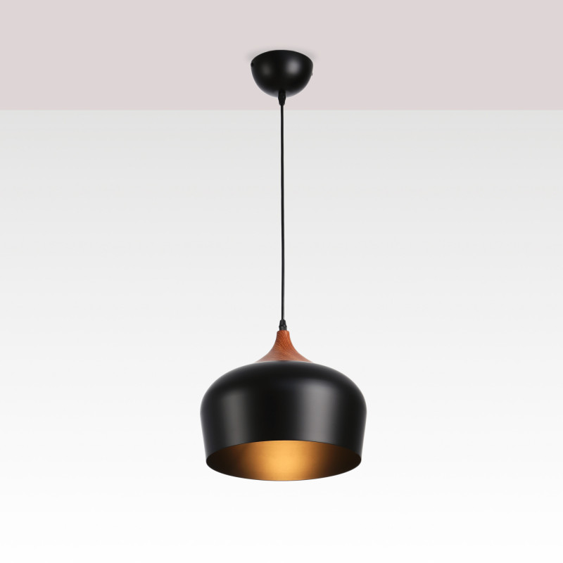 Nordic pendant lamp "Hollies" - Metal - E27
