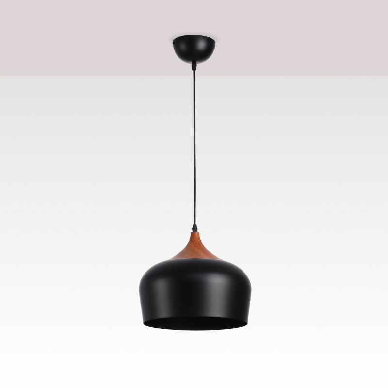Nordic pendant lamp "Hollies" - Metal - E27