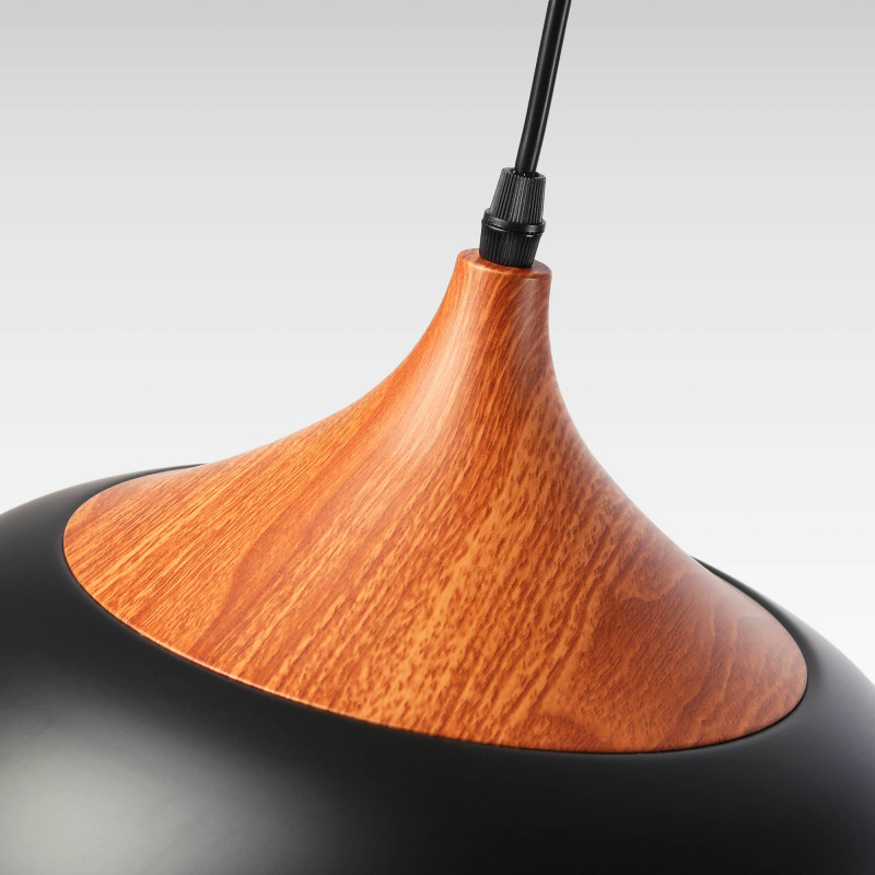 Nordic pendant lamp "Hollies" - Metal - E27