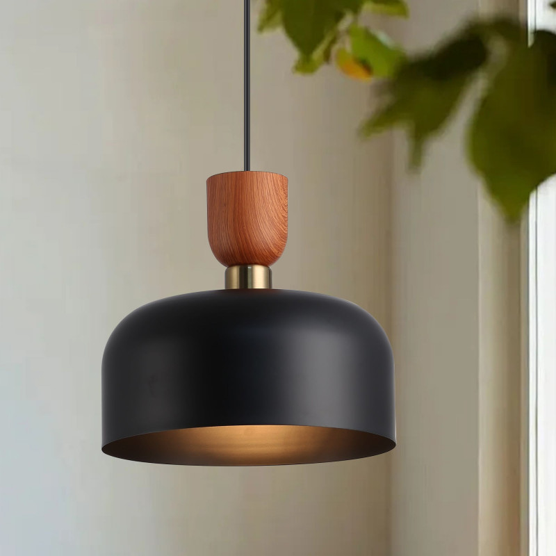 Nordic pendant lamp "Hollies" - Metal - E27