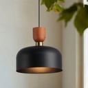 Nordic pendant lamp "Hollies" - Metal - E27