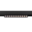 Adjustable linear spotlight for magnetic track 48V- 12W - 2800K - OSRAM Chip - UGR18 - White
