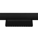 Adjustable linear spotlight for magnetic track 48V- 12W - 2800K - OSRAM Chip - UGR18 - White